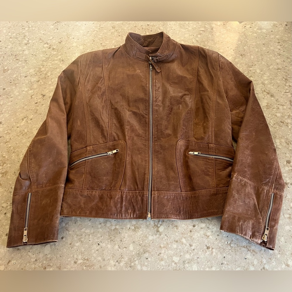 American Leathers Luxurious Leather Moto Jacket